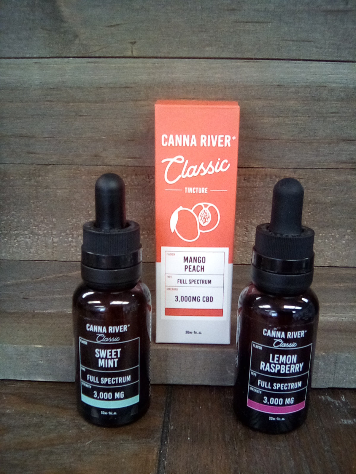 Canna River CBD tincture-3,000mg-Full Spectrum