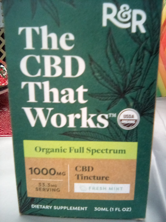 R&R tincture- CBD full spectrum